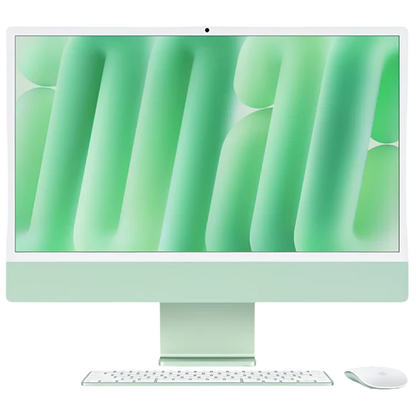 Apple 2024 iMac 24-inch M4 Chip with 10-C CPU 10-C GPU - Green, 256GB, 16GB