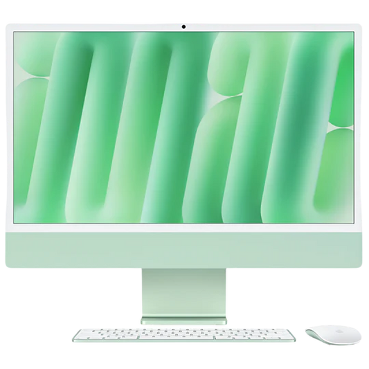Apple 2024 iMac 24-inch M4 Chip with 10-C CPU 10-C GPU - Green, 256GB, 16GB