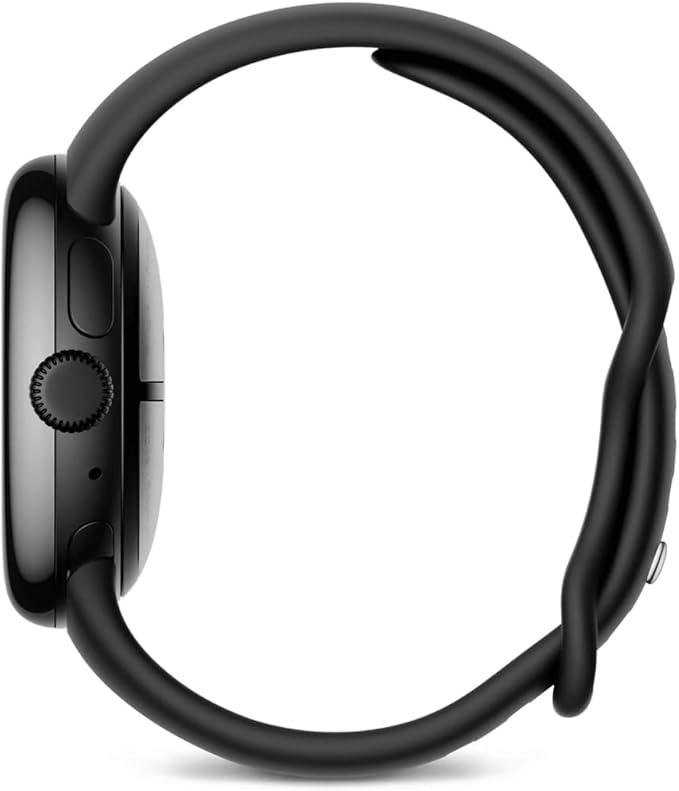 Google Pixel Watch 3 (41 mm) 24-hour battery - matte black aluminium case - obsidian band - Wi-Fi