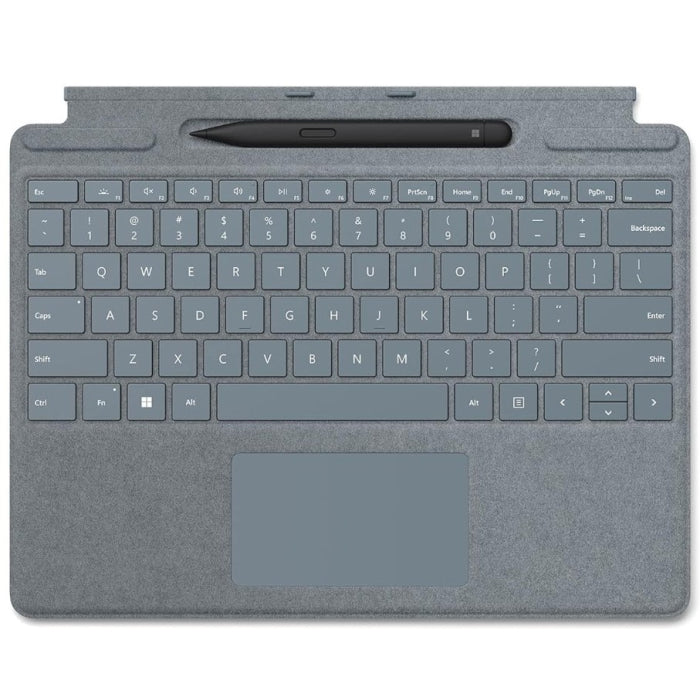 Microsoft Surface Pro Signature Keyboard Cover with Slim Pen 2, Ice Blue