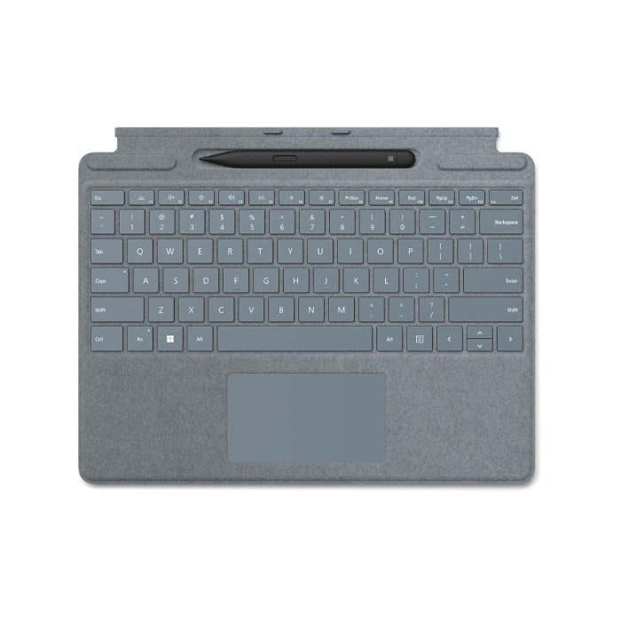 Microsoft Surface Pro Signature Keyboard Cover with Slim Pen 2, Ice Blue