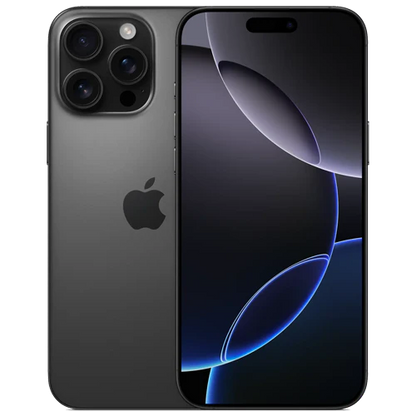 Apple iPhone 16 Pro Max 512GB - Nano Sim and eSIM Black Titanium